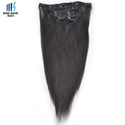 

Kisshair Unprocessed Cheapest Human Hair Clip In Hair Extensions