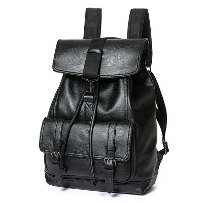 

New men's backpack backpack fashion students waterproof nylon bag leisure laptop bag8860