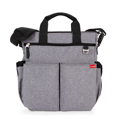 

SKIP HOP Mummy bag multi-function fashion mother bag tide mom out diagonal cross-body bag shoulder bag handbag - gray USA