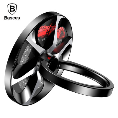 

Baseus hub gyro ring bracket phone bracket metal ring buckle phone bracket lazy stent Apple OPPO Huawei vivo Millet pull buckle bracket 6 spoke