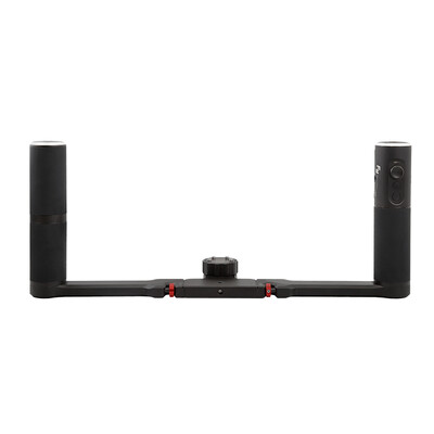 

FeiyuTech FeiyuTech двойной ручки створка крепится к вооружить стабилизатор Feiyu A1000 2000 SLR одиночного микро телефона двойной ручки руки захват трехосного движение камеру устойчивого метроном