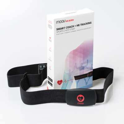 

MOOV HR Burn MO smart precision sports heart rate chest strap voice full guide HIIT exercise fat reduction running jogging