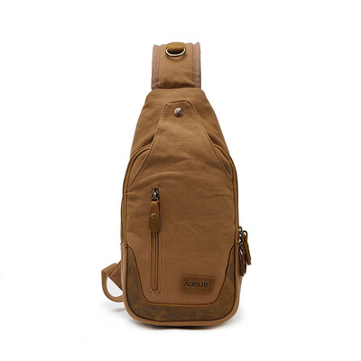 

Fashion Vintage Men Messenger Bags Casual Outdoor Travel Hiking Sport Casual Chest Canvas Male Small Retro Military Shoulder Bag