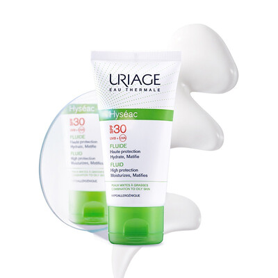 

Uriage balance oil fine sunscreen SPF30 + PA +++ 50ml