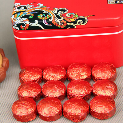 

Китайский Yunnan Mini Pu Er Rose Спелый чай 1box / 200g F115