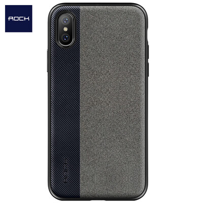 

Rock (ROCK) Apple X / 10 Mobile Shell iPhoneX / 10 Обложка All-inclusive Soft Shell Element Pro Series Black