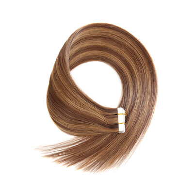 

Chorliss Tape In Human Hair Extensions 16”Remy Brazilian Straight Hair 100% Human Hair 20pcs/pack 40g/pack