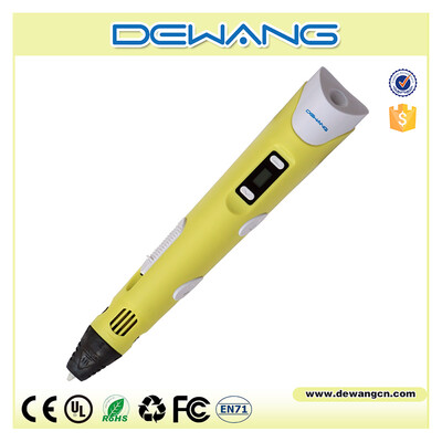 

3D Printing Pen Printer Art Modeling Stereoscopic brush magic DIY children present the second generation