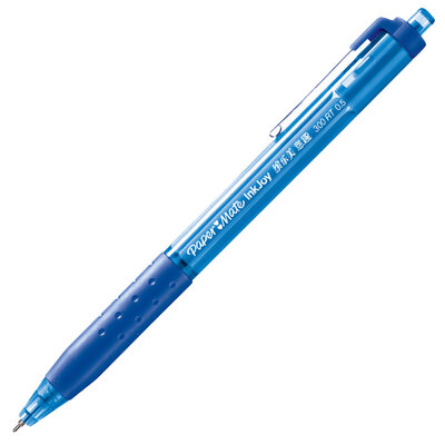 

Bin Konami (Paper Mate) Процентный гладкая синяя шариковая ручка 300RT 0.5MM