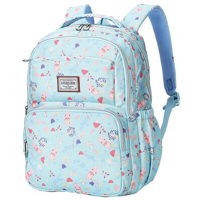 

Caraya Primary&Middle School Students Schoolbag Leisure Backpack