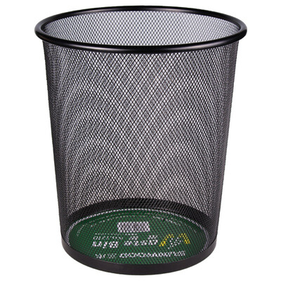 

Miki (SUNWOOD) 6014 metal foot trash cans / basket 8L distinguished silver