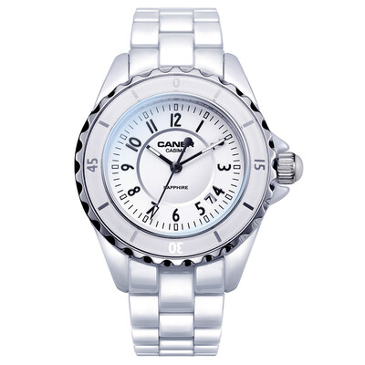 

Luxury brand Women's Bracelet Watches dazzle beauty space ceramic girls quartz wrist watch female white CASIMA#6702