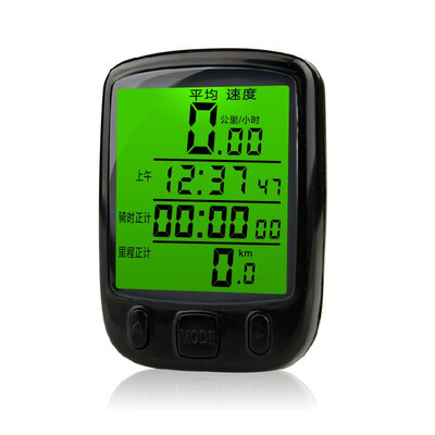 

Aosai Й (Osagie) 563B велосипед спидометр кабель умного кода стол MTB одометр термометр оборудованные велосипедные аксессуары Китайских светящийся супер водонепроницаемый