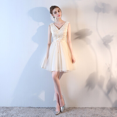 

Dress dress new dress bridesmaid evening dress female