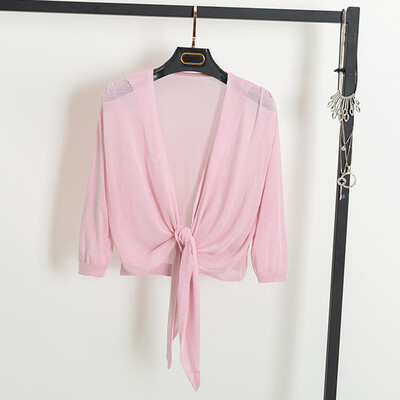 

Women Sun-Protective Clothing Air Conditioning Shirt short Cardigan