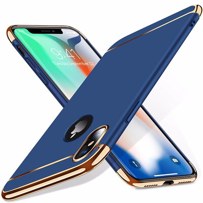 

Outdoor Lock Series iPhone X Case 2017 ONLY Ultra Thin 3 in 1 Hybrid Hard Plastic Case NOT for iPhone XS