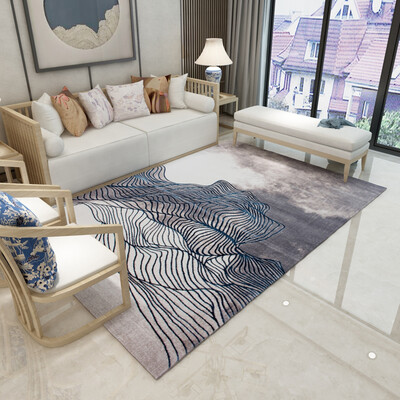 

Li home modern minimalist living room coffee table bedroom sofa table study bed non-slip large carpet Arctic light 039519 80 120cm