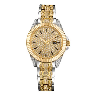 

Womens Watch Fashion Quartz Watch With A Steel Watchband