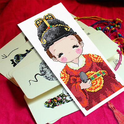 

embroider DIY DMC Cross stitch,Sets For Embroidery kits bookmark factory direct sale