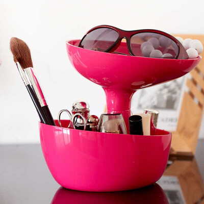 

Jiahe multifunctional desktop creative storage box fancy storage box rose red