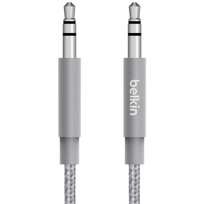 

Belle BELKIN AV10164bt04-GRY 12 m metal texture high-fidelity audio cable deep gray