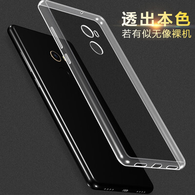

KOOLIFE Millet MIX2 mobile phone shell transparent protective cover TPU shell millet mix2 silicone drop all-inclusive soft shell