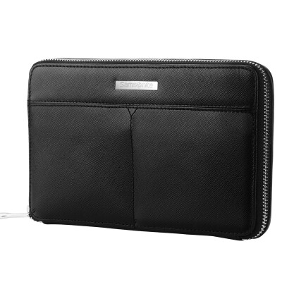 

Samsonite HIRAM Business Series Casual cowhide horizontal briefcase 44Q 09002 black