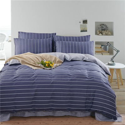 

Comfortable Bedding Set Soft Bedding Sets 100% Cotton Twill Double Four Piece Set King Size Duvet Cover Bed Sheets Cotton Sheet