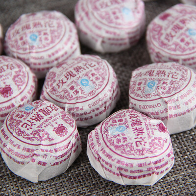 

Chinese Yunnan Mini Rose Pu Er Ripe Tea F88