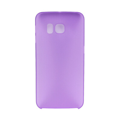 

Durable Thin Matte Hard Rigid Cover Fitted Case Skin for Samsung Galaxy S6 Edge - Purple