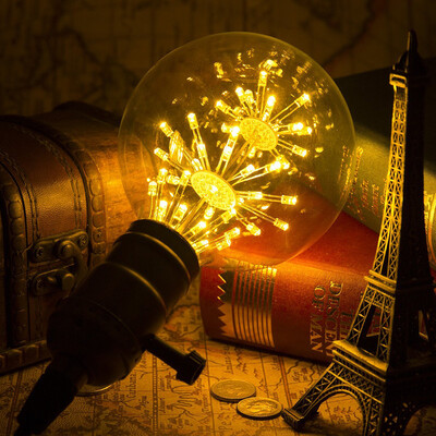 

BRELONG G95 E27 3W 47LED Vintage Edison Starry Firework Bulbs 220 -240V