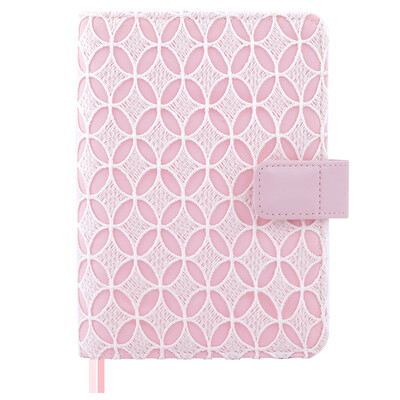 

Kinbor lace A6 handbook book small fresh schedule hand book stationery notebook spring Meng DTB6193