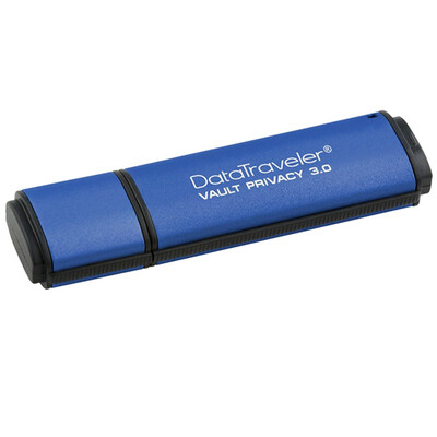 

Kingston Kingston DTVP30 16GB encryption USB 30 U disk 256-bit AES hardware encryption