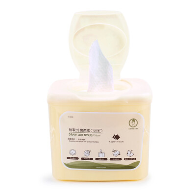 

Three SEMBEM removable cotton soft towel 120 pumping makeup remover cotton disposable face towel beauty facial tissue non-woven facial cleanser