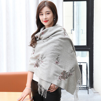 

STORY Of SHANGHAI Ladies&39 Woolen Scarves Wrinkled Shawls