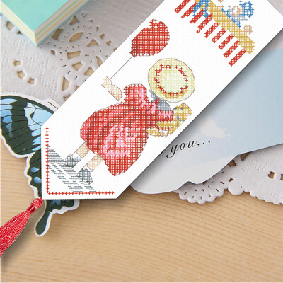 

embroider DIY DMC Cross stitchSets For Embroidery kits bookmark factory direct sale