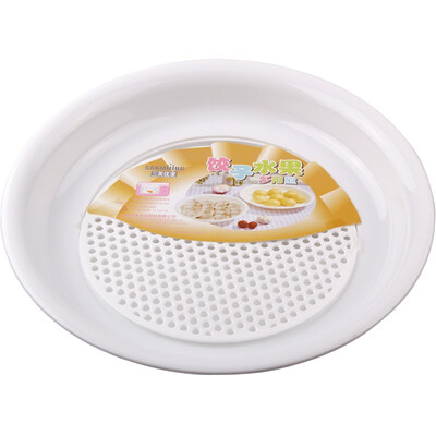 

Jingdong supermarket three beautiful gourd dumpling fruit multi-purpose plate 3222