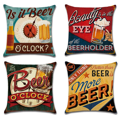 

4 PackVintage Decor Throw Pillow Cushion Cover