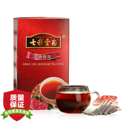 

Qicaiyunnan Чай Пуэр приготовленный чай в пакетиках 100г
