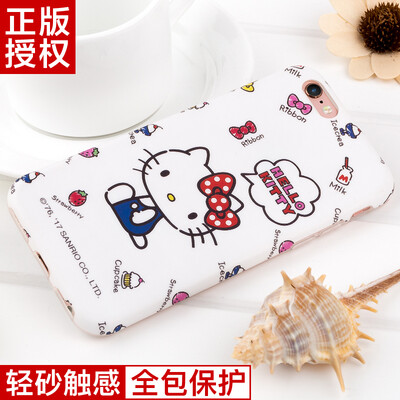 

Hello Kitty Apple, 6 / 6с телефон оболочки iPhone6 ​​/ 6с мультфильма все включено защитный рукав силикона мягкая оболочка падение сопротивления 4,7 дюйма невинность Hello Kitty