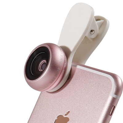 

Новизна (LIEQI) F-505 мобильный телефон рыбий глаз широкоугольный объектив макро три-в-костюме Apple, iphone Huawei селфи внешние зеркальные камеры розового золота