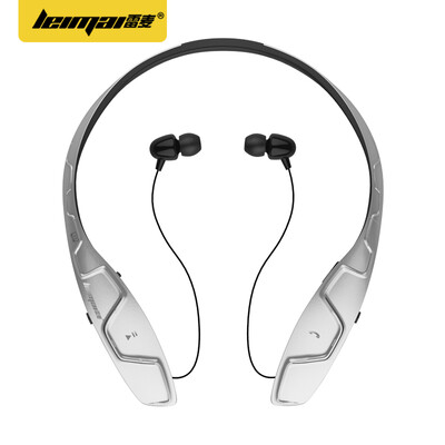 

LEIMAI KB23 Bluetooth Sports Headphones In-Ear Music Headphones Wireless Sports Stereo Bluetooth Headphones Universal Silver
