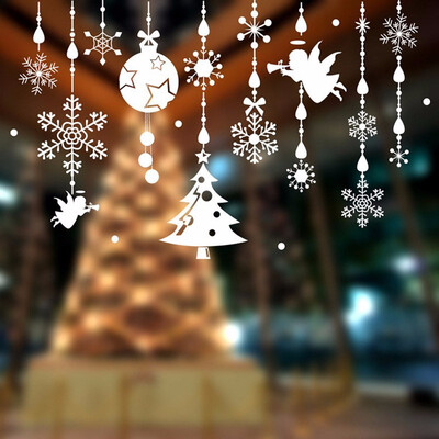 

Outdoor Christmas Decorations Hanging Balls Wall Stickers