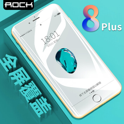 

Локк (ROCK) Apple 8 Plus полноэкранного фильма / iPhone8 Plus стали фильм / 3D мягкой односторонний стеклянной пленки / пленка 0,23 мм белых сотового телефона взрыв