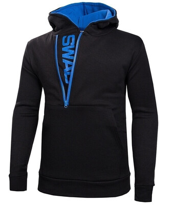 

2017 HOT New Style Mens Casual Letters Fashion Simple Zipper Hooded Sweater Coat for Men