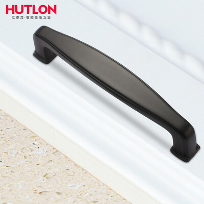 

Hutlon cabinet closet door black small handle drawer door handle DS-826003-96