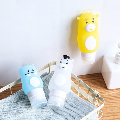 

Outdoor Reusable Silicone Leak Proof Travel Bottles 50ml 70ml 90ml