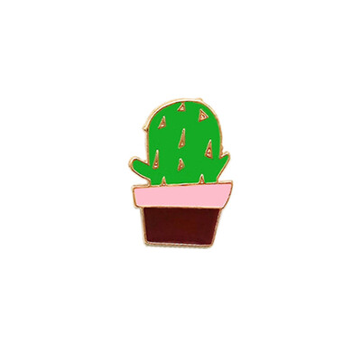 

Gernro Cactus Series 2 Badges For Clothes Metal Badges On Backpack Pin Badge