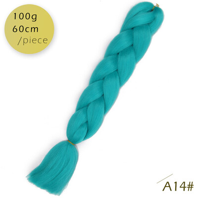 

AISI HAIR Ombre Kanekalon Braiding Hair Extensions 24inch 100g Synthetic Jumbo Braids Hair Fiber Pink Purple Blue Green 1pce