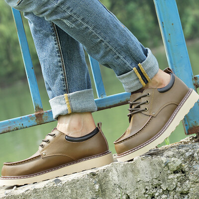 

Casual shoe man 2017 new autumnwinter soft bottom sports shoes leather shoes Sneakers mens shoe